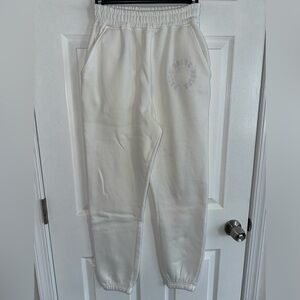 White Bride Joggers